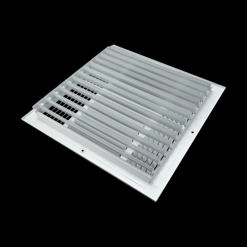 Fits 6x6 Duct Opening 4 Way Steel Air Supply Diffuser