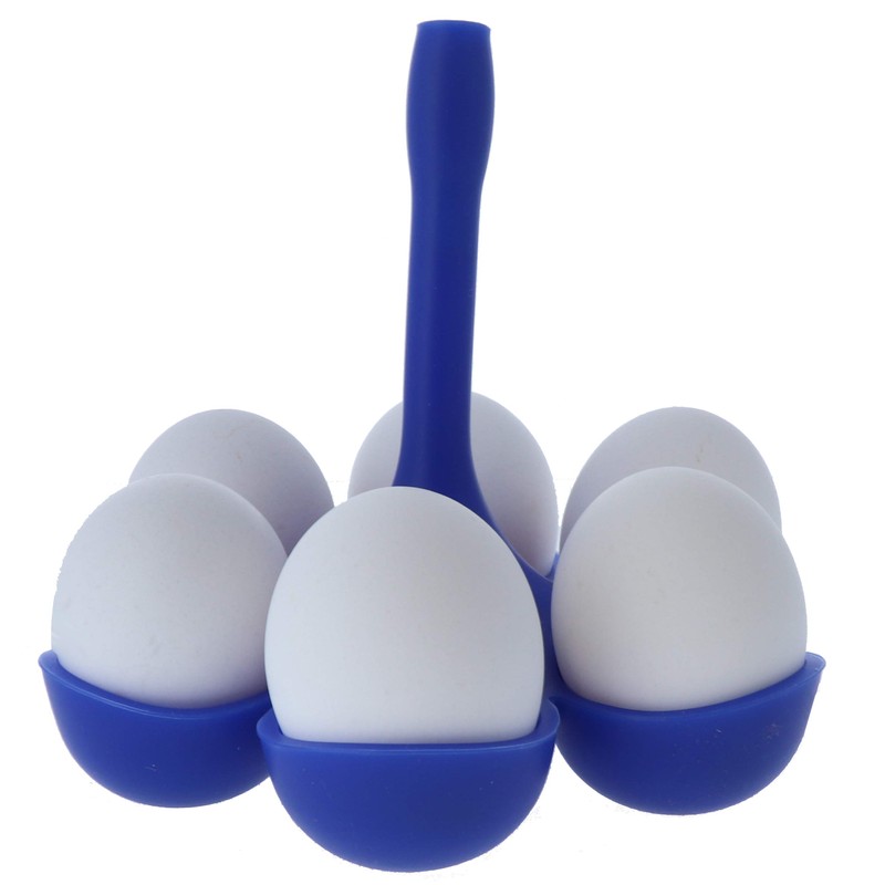 Aroma Bakeware Silicone Six Egg Cooker