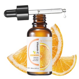 Vitamin C Serum For Face with Hyaluronic Acid - Hydrating, Repairing Serum for Dark Spots, Fine Lines, and Wrinkles - 1.01 Fl oz