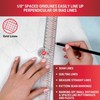 SINGER 24-Inch Folding Ruler with Precision Marking & Grid Lines
