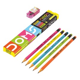 DOMS Neon Pencil Nrt 10 Pcs
