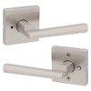 Kwikset Montreal Interior Privacy Door Handle with Lock, Door Lever