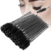 Brochas desechables de nailon para máscara de pestañas y cejas: