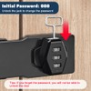 LANSKYLAN Hasp Combination Lock 4 Inch Security Hasp with Lock