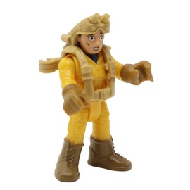 Imaginext Replacement Part for Collectible Fisher-Price Inspired by Ghostbusters Playset CDX70 - Replacement Poseable Figure with Removable Ghost Hunting Backpack