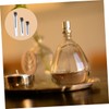 Mikinona 150pcs Bottles Plastic Mini Travel Bottles 1ml 2ml 3ml