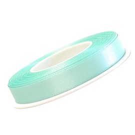 s.dekoda Satin Ribbon 25 m x 10 mm Mint Green Pastel Decorative Ribbon Satin