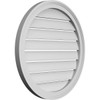 26"W x 26"H Round Surface Mount Signature Urethane Gable Vent: