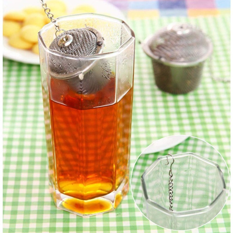 4 Size Stainless Steel Tea Strainer Infuser Tea ball Locking