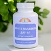 White Mulberry Leaf Extract 4:1 Capsules - 60 Count - 500mg Each (Silkworm)