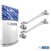 XFORT® 150mm Chrome Cabin Hook, Gate Latch, Door Latch, Door