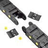 Plastic Drag Chain Cable Carrier Closed Type with End Connectors