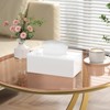 AITEE Acrylic Cosmetic Tissue Box: 25 x 13 x 9