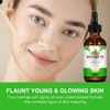 Rulviou Organic Moringa Oil,Premium Moringa Oil Cold-Pressed for Hair Skin