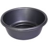 YBM Home 1148 Gray Round Plastic Wash Basin