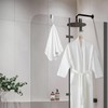 HSUYUN Pack of 2 Towel Holder Shower Screen, Shower Wall