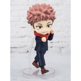 Figuarts Mini Jujutsu Kaisen Yuji Itadori, Approx. 3.5 inches (90 mm), PVC & ABS Painted Action Figure