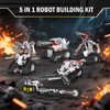 OUTOGO 5 in 1 STEM Robot Building Kit, Coding Robotic