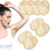 4 Pairs Underarm Sweat Pads Reusable Armpit Absorbing Guards Washable