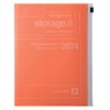 MARK'S 2023/2024 Pocket Diary A5 Vertical, Storage It, Orange: From