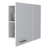 Benicabaly So-Hi Wall Cabinet for Space-Saving Organization, Modern Design, for