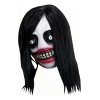Máscara Jeff The Killer Creepypasta Halloween Terror Asesino Blanco Creepy