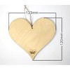 Wooden Heart For Granny