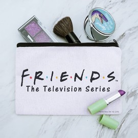 Friends Logo Makeup Cosmetic Bag Organizer Pouch