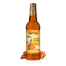 Jordan's Skinny Syrups Caramel, Sugar Free Coffee Flavoring Syrup, 25.4 Ounce Bottle (Pack of 6)