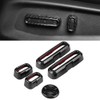 5 pcs Carbon Fiber Style Car Electric Seat Control Switch