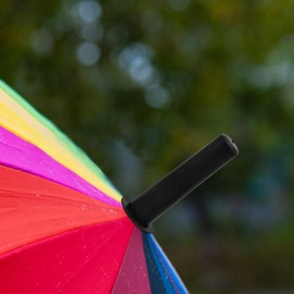 UPKOCH Umbrella Tip Cap Umbrella Cover Umbrella Rubber Tip Umbrella Hat Accessories 2pcs Umbrella Tip Cap Replacement Vinyl Umbrella Cap Umbrella Top Cover Parasol Tip Cap Umbrella Supply Rain