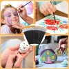 105 Pinceles Para Gouache Oleo Acrílico Acuarela Lienzo