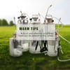 HOSTIC 3.5 Gallon Stainless Steel Sprayer Hand Pump Sprayer with