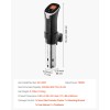 1100W Sous Vide for Precision Cooker with WIFI Immersion Circulator