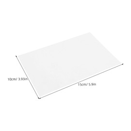 DOITOOL 75pcs White Blank Cards: Thick Cardstock Make Your Own Invitations Greeting Card Notes for DIY Craft Drawing Painting Writing Study Reading Accessories