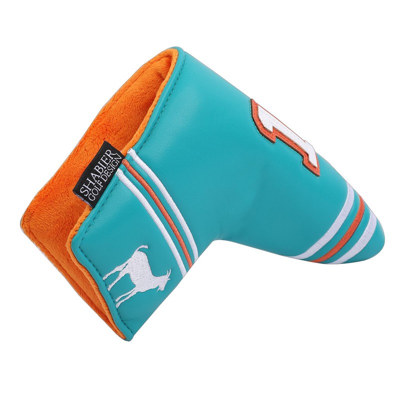 SHABIER Cyan Golf Putter Cover with NO.13 Design Headcover for