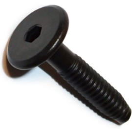 Hard-to-Find Fastener 014973445713 Joint Connector Bolts, 1/4-20 x 1.18, Black, Pack of 40