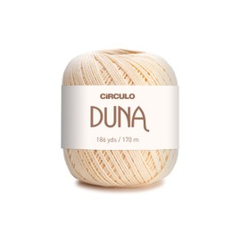 Círculo Duna Yarn - 186 yds, 3.52 oz – Light Worsted DK yarn - 100% Mercerized Brazilian Virgin Cotton, Perfect for Knitting and Crocheting (Pack of 1 ball) (1114)