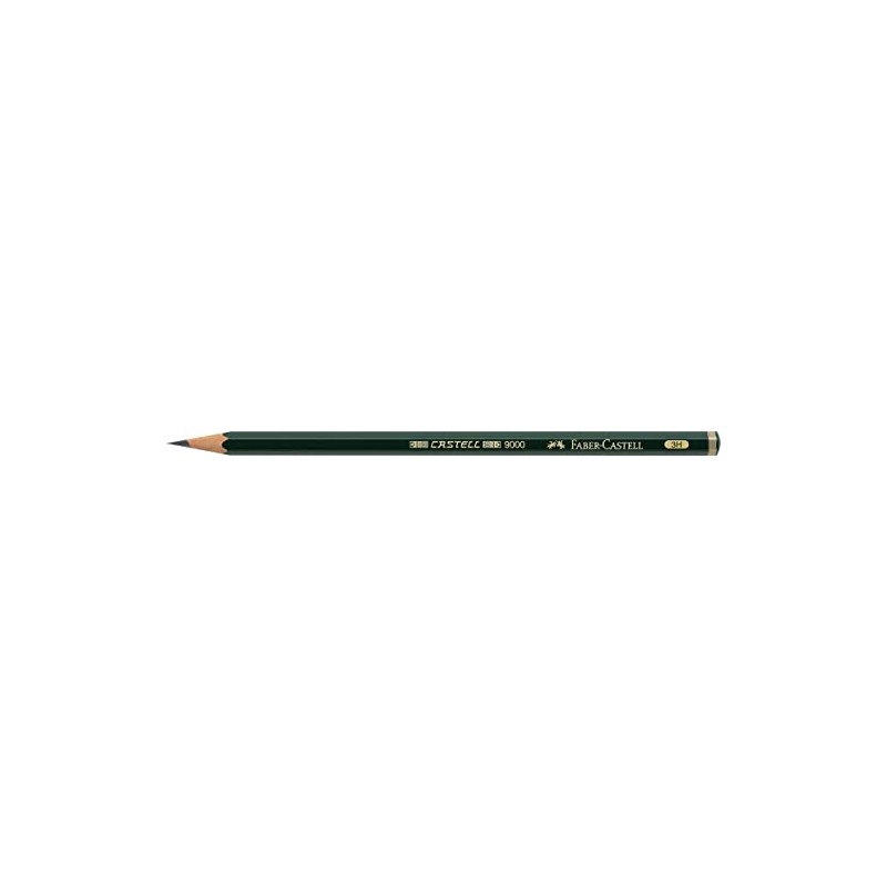 3H Pencil Faber Castell 9000 (single)