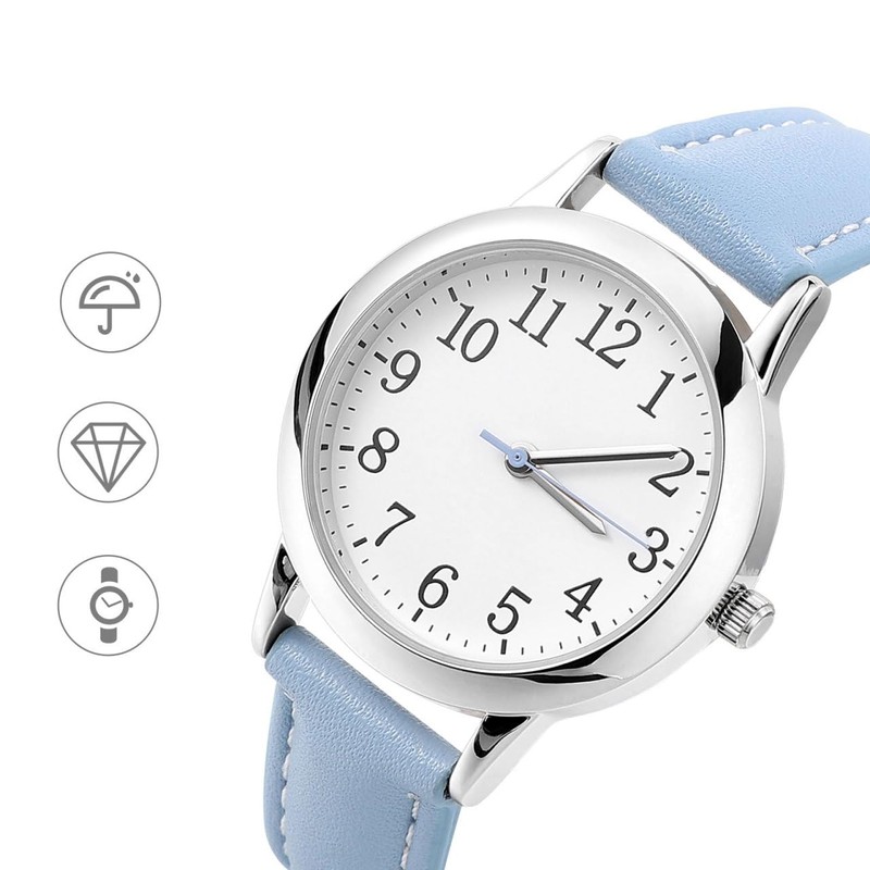 LEDMOMO Kids Watch Student Watch Wrist Watch Women Ladies Dial