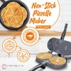 C. Palmer Original Non-Stick Pizzelle Iron, Model 1000T, Electric Pizelle
