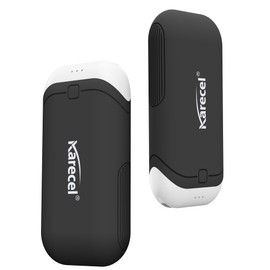 Karecel Hand Warmers Rechargeable 2 Pack, 10000mAh Thermally Conductive Silicone Hand Warmer for 360 Degree Surround Heat, Portable Pocket-Sized Electric Handwarmers, Electronic Gifts for Men Women