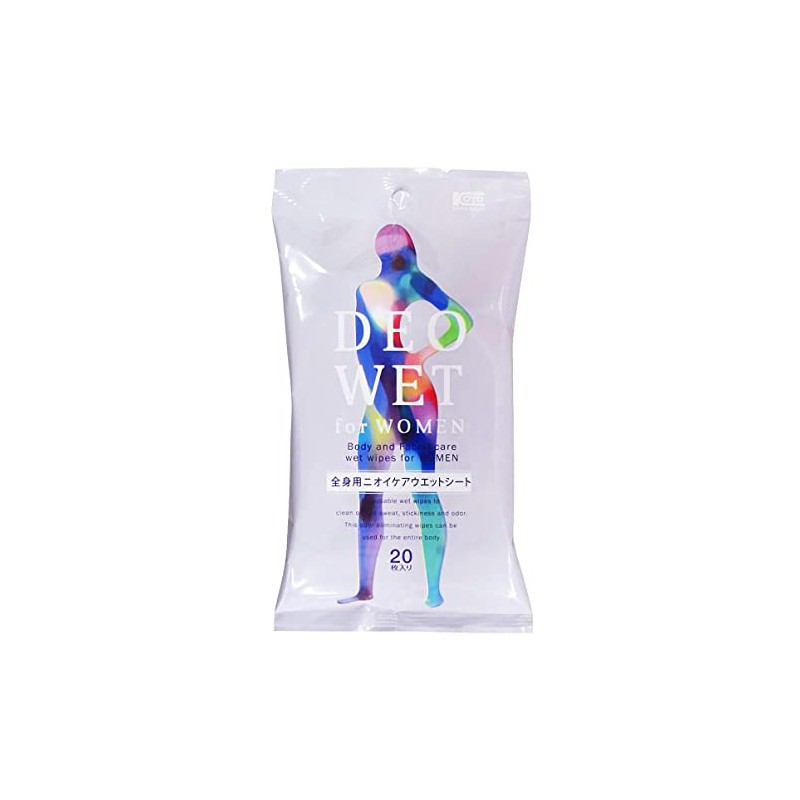 Koyo Kasei Deo Wet Sheets for Women, 8.9 x 7.9