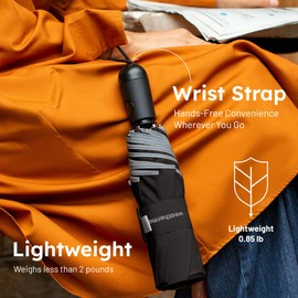 Weatherman Umbrella - Golf Umbrella - Windproof Sports Umbrellas Resists Up to 55 MPH Winds - Available in 2 Sizes and 5 Colors (Blush)