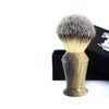 Synthetic Hair shaving Brush Artificial Horn Handle Classical box Presant