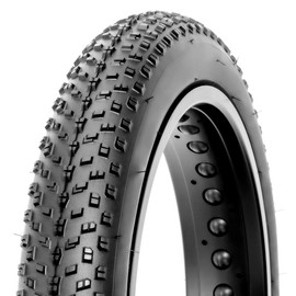 MOHEGIA Fat Tires Replacement Set: 2-Pack 26x3.0 Inch Folding Fat Bike Tires,Pair Bike Tubes Schrader Valve and Tire Levers,with Street or Trail Riding