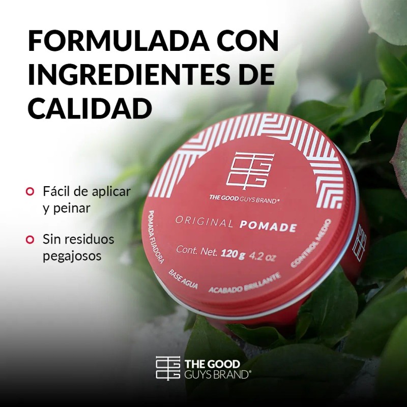 Cera Para Cabello Original The Good Guys Brand Pomade 120g