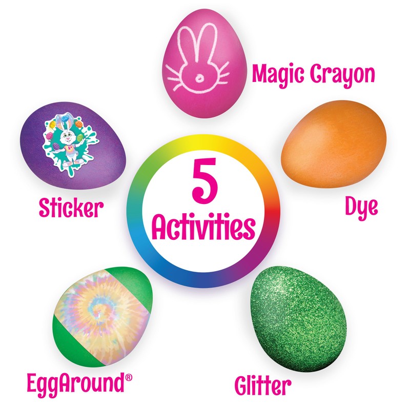 PAAS Easter Egg Decorating Bundle, Includes 1 Deluxe Kit, 1