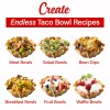 Brentwood TS-257R Taco Bowl Maker 750 Watts Red