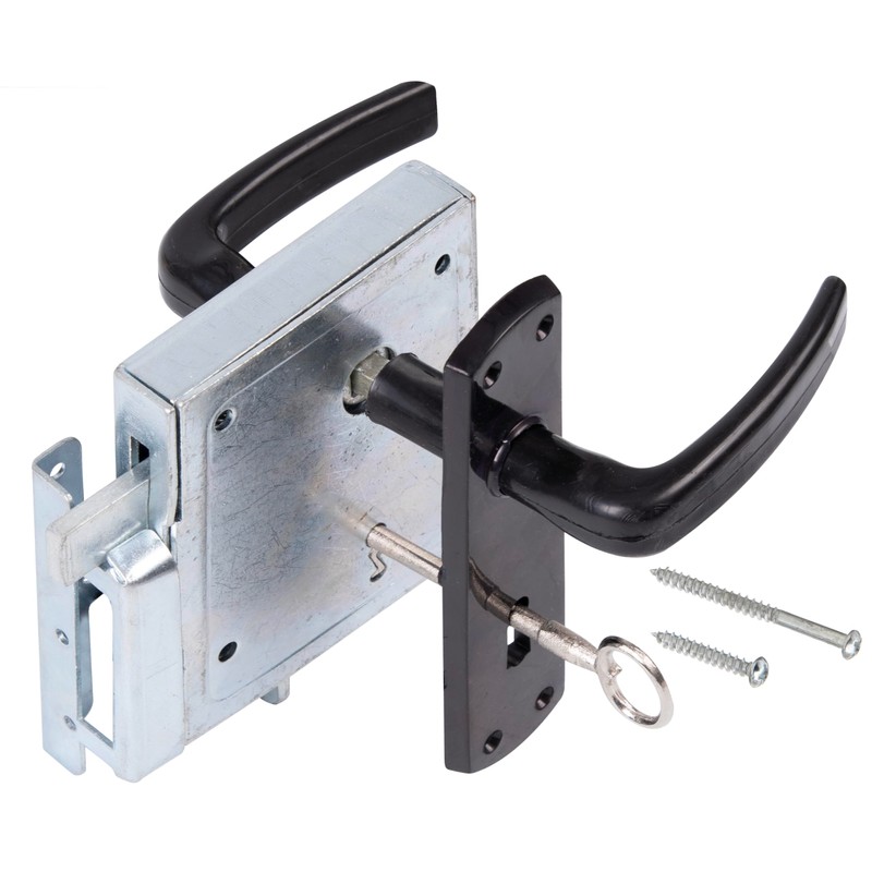 Gah-Alberts 214845 Box Lock with Night Latch / BB Holes
